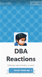 Mobile Screenshot of dbareactions.com